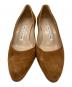 中古・古着 Manolo Blahnik (マノロブラニク) スウェードパンプス ブラウン サイズ:35：5000円