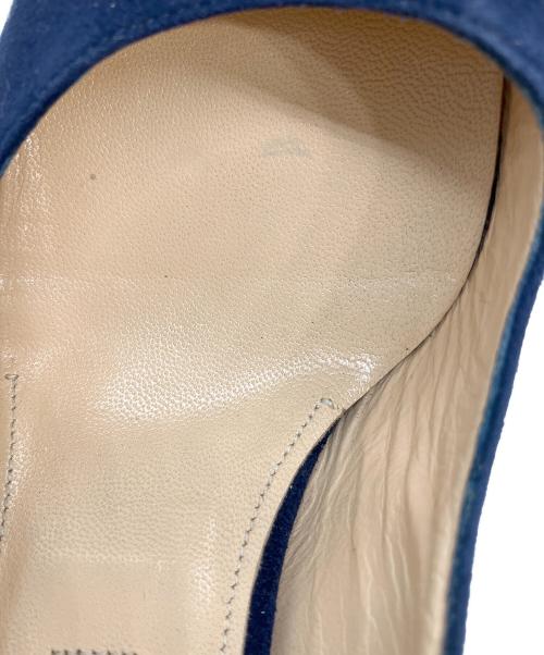 PELLICO（ペリーコ）PELLICO (ペリーコ) スウェードパンプス ネイビー サイズ:37 1/2の古着・服飾アイテム