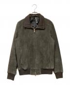 wjkダブルジェイケー）の古着「スウェードトラックジャケット」｜グレー