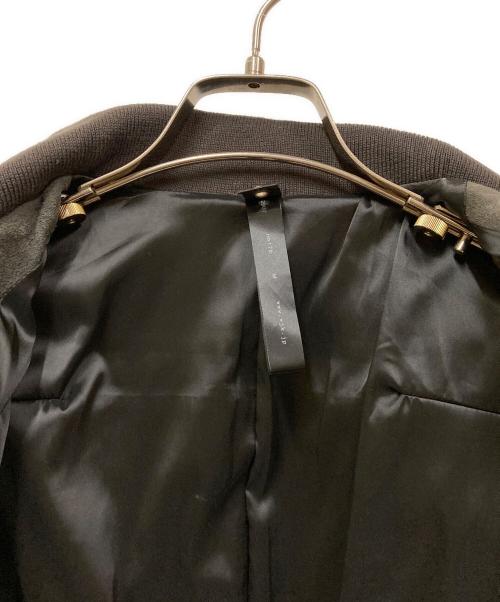 wjk（ダブルジェイケー）wjk (ダブルジェイケー) スウェードトラックジャケット グレー サイズ:SIZE Mの古着・服飾アイテム