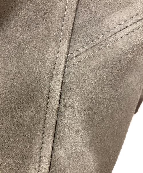 wjk（ダブルジェイケー）wjk (ダブルジェイケー) スウェードトラックジャケット グレー サイズ:SIZE Mの古着・服飾アイテム