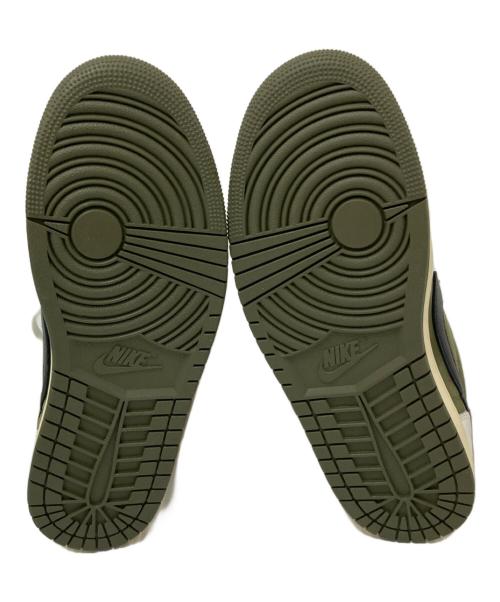 NIKE（ナイキ）NIKE Travis Scott AIR JORDAN 1 RETRO LOW OG SP TRAVIS SCOTT Reverse Olive medium olive/black-sail-muslin オリーブ サイズ:26.5の古着・服飾アイテム