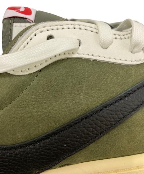 NIKE（ナイキ）NIKE Travis Scott AIR JORDAN 1 RETRO LOW OG SP TRAVIS SCOTT Reverse Olive medium olive/black-sail-muslin オリーブ サイズ:26.5の古着・服飾アイテム