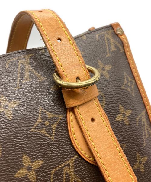 LOUIS VUITTON（ルイ ヴィトン）LOUIS VUITTON (ルイ ヴィトン) ポパンクール オ ショルダーバッグ　モノグラム　M40007 ブラウン サイズ:-の古着・服飾アイテム