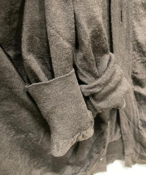 Drumohr（ドルモア）Drumohr (ドルモア) ハオゲージニットカーディガン ブラウン サイズ:50の古着・服飾アイテム