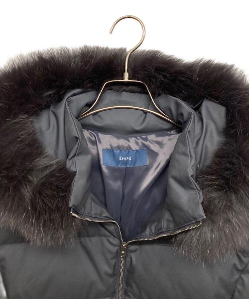 SHIPS（シップス）SHIPS (シップス) ダウンジャケット ネイビー サイズ:40の古着・服飾アイテム