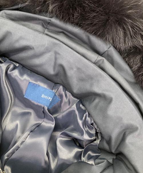 SHIPS（シップス）SHIPS (シップス) ダウンジャケット ネイビー サイズ:40の古着・服飾アイテム