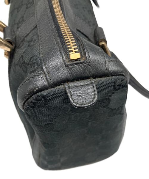 GUCCI（グッチ）GUCCI (グッチ) ミニボストンバッグ　130942 ブラック サイズ:-の古着・服飾アイテム