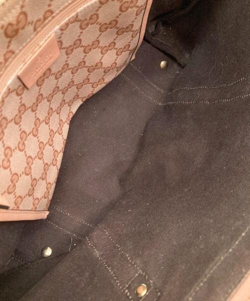 GUCCI（グッチ）GUCCI (グッチ) ハンドバッグ ピンクの古着・服飾アイテム