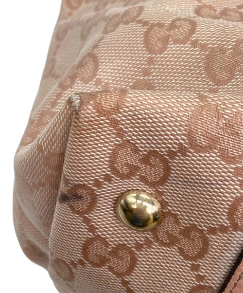 GUCCI（グッチ）GUCCI (グッチ) ハンドバッグ ピンクの古着・服飾アイテム