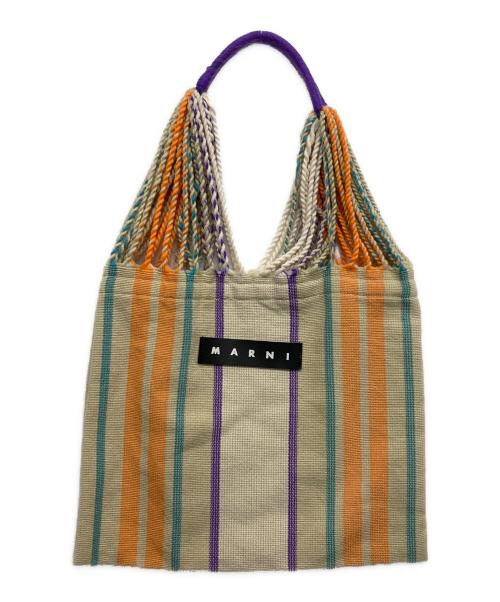 MARNI（マルニ）MARNI (マルニ) MARNI MARKET HAMMOCK BAG ベージュの古着・服飾アイテム