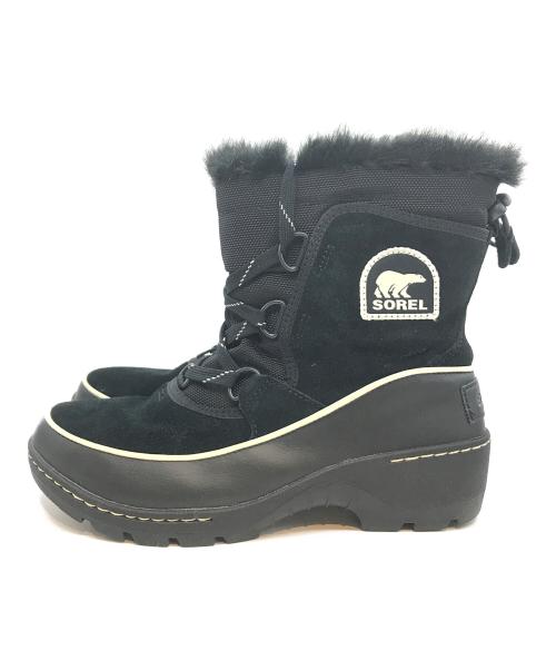 SOREL（ソレル）SOREL (ソレル) スノーブーツ ブラック サイズ:23.5の古着・服飾アイテム