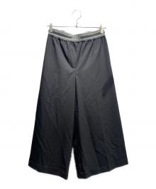 LOEWE（ロエベ）の古着「クロップドパンツ」｜ブラック