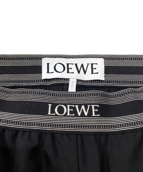 LOEWE（ロエベ）LOEWE (ロエベ) クロップドパンツ ブラック サイズ:S 未使用品の古着・服飾アイテム