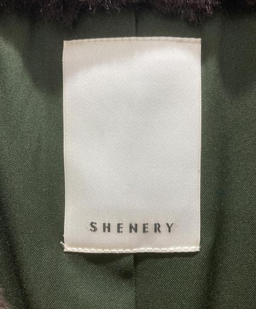 SHENERY（シーナリー）SHENERY (シーナリー) フェイクファーブルゾン ブラウン サイズ:Fの古着・服飾アイテム
