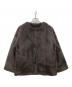 SHENERY（シーナリー）の古着「フェイクファーブルゾン」｜ブラウン