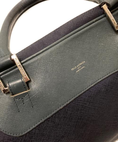 PELLE MORBIDA（ペッレモルビダ）PELLE MORBIDA (ペッレモルビダ) キャピターノ ブリーフケース ネイビー サイズ:下記参照の古着・服飾アイテム