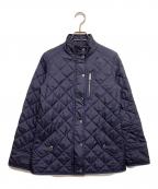 LAUREN RALPH LAURENローレンラルフローレン）の古着「キルティングジャケット」｜ネイビー