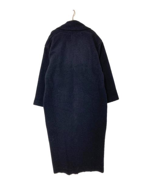 ATON（エイトン）ATON (エイトン) ウールフリースローブコート ネイビー サイズ:02の古着・服飾アイテム