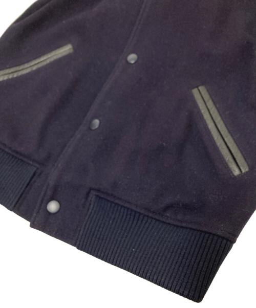 A.P.C.（アーペーセー）A.P.C. (アーペーセー) アームレザースタジャン ネイビー サイズ:XSの古着・服飾アイテム