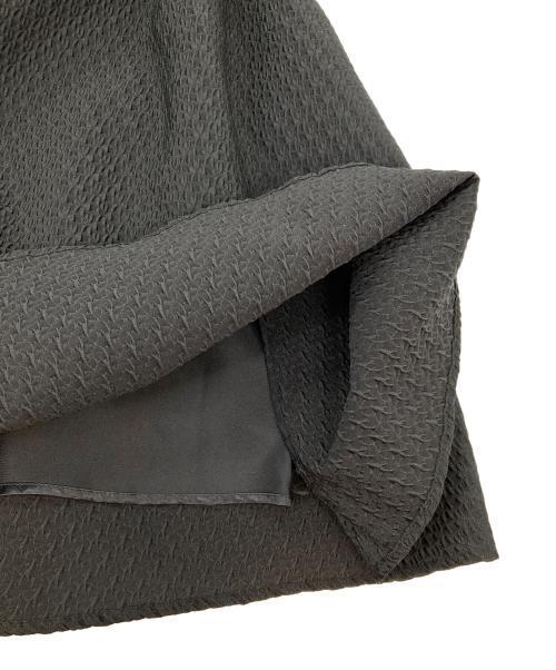 Bluelea（ブルレア）BLUELEA (ブルレア) ジャガードスカート ブラック サイズ:38の古着・服飾アイテム