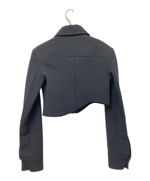 RECTO（レクト）RECTO (レクト) RC SIGNATURE MICA CROP JACKET ブラック サイズ:Sの古着・服飾アイテム