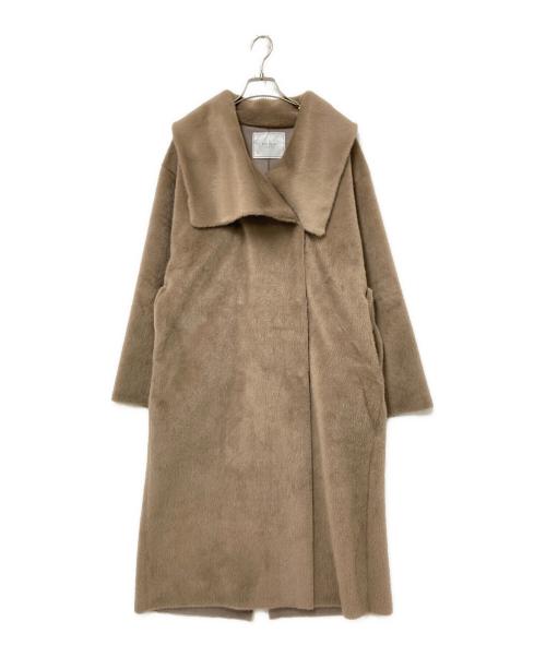 HER LIP TO（ハーリップトゥ）HER LIP TO (ハーリップトゥ) Grace Wrap Coat ブラウン サイズ:Sの古着・服飾アイテム