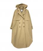 UNOHAウノハ）の古着「ROUND HEM TRENCH COAT」｜ベージュ