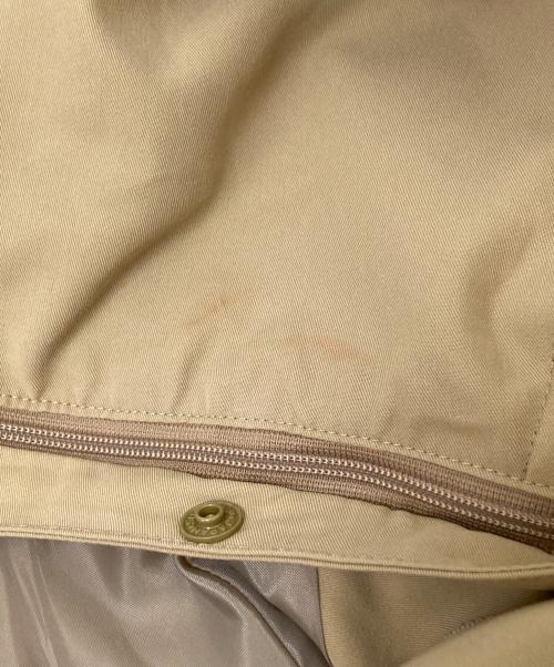 UNOHA（ウノハ）UNOHA (ウノハ) ROUND HEM TRENCH COAT ベージュ サイズ:Mの古着・服飾アイテム