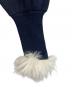 中古・古着 Bibiy. (ビビィ) ADELE FUR KNIT ネイビー サイズ:FREE：10000円