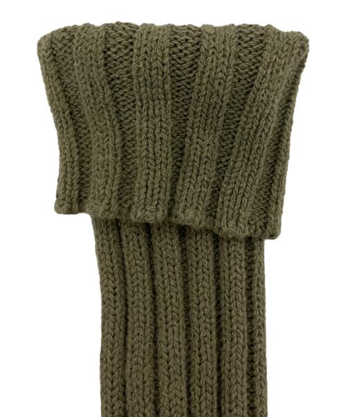 OPEN YY（オープンワイワイ）OPEN YY (オープンワイワイ) ARGYLE POINTELLE KNIT ボレロ オリーブ サイズ:1の古着・服飾アイテム