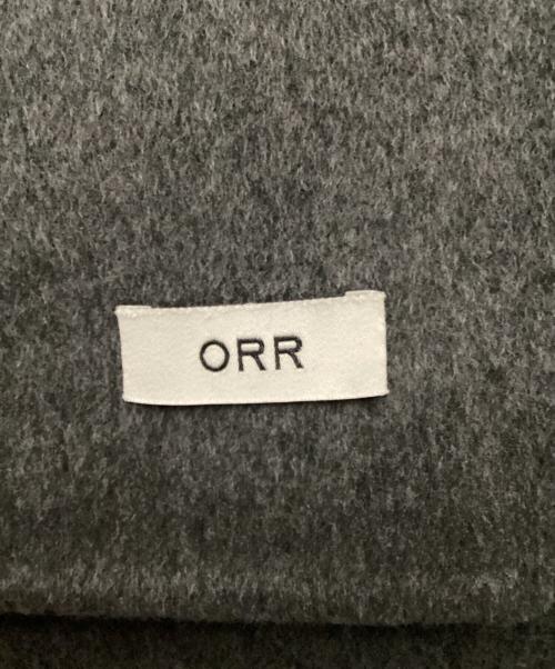 ORR（オル）ORR (オル) ストール付ウールプルオーバー グレー サイズ:XS 未使用品の古着・服飾アイテム