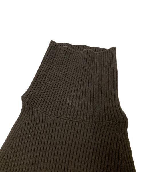 IIROT（イロット）IIROT (イロット) Cotton wool halter neck ブラウン サイズ:Fの古着・服飾アイテム