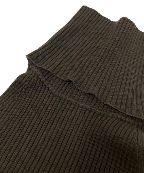 IIROT（イロット）IIROT (イロット) Cotton wool halter neck ブラウン サイズ:Fの古着・服飾アイテム