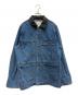 Sea Room Lynn（シールームリン）の古着「ECO Leather collarカバーオール」｜インディゴ