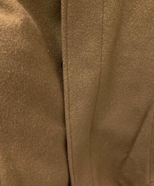 green label relaxing（グリーンレーベルリラクシング）green label relaxing (グリーンレーベルリラクシング) W/カシミヤ ビーバー ステンカラーコート ブラウン サイズ:Sの古着・服飾アイテム
