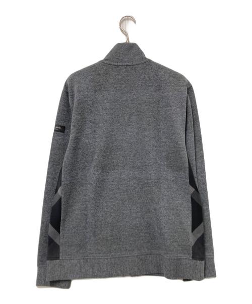 BLACK LABEL CRESTBRIDGE（ブラックレーベル クレストブリッジ）BLACK LABEL CRESTBRIDGE (ブラックレーベル クレストブリッジ) サイドチェックジップジャケット グレー サイズ:M 未使用品の古着・服飾アイテム