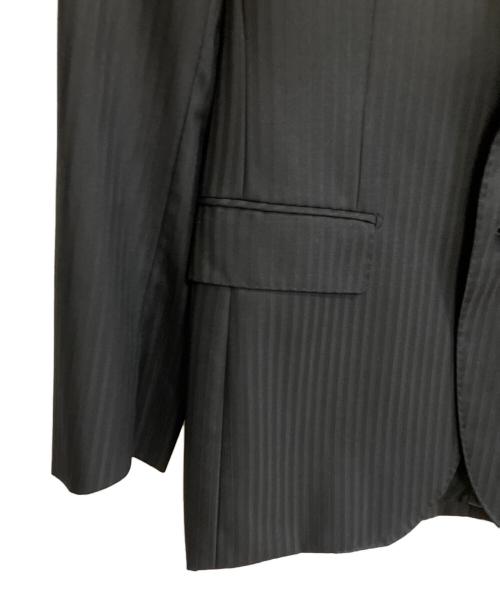 BLACK LABEL CRESTBRIDGE（ブラックレーベル クレストブリッジ）BLACK LABEL CRESTBRIDGE (ブラックレーベル クレストブリッジ) セットアップスーツ ブラック サイズ:38の古着・服飾アイテム