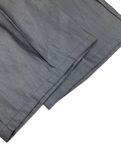stola.（ストラ）stola. (ストラ) 光沢素材カーゴパンツ グレー サイズ:38の古着・服飾アイテム