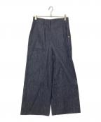 Leilianレリアン）の古着「ガウチョパンツ」｜インディゴ