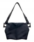 kawa-kawaカワカワ）の古着「【wet】hatomeボディバッグLサイズ」｜ブラック