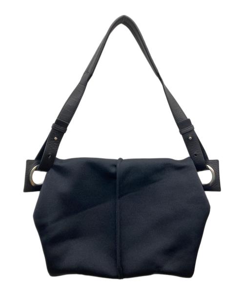 kawa-kawa（カワカワ）kawa-kawa (カワカワ) 【wet】hatomeボディバッグLサイズ ブラックの古着・服飾アイテム