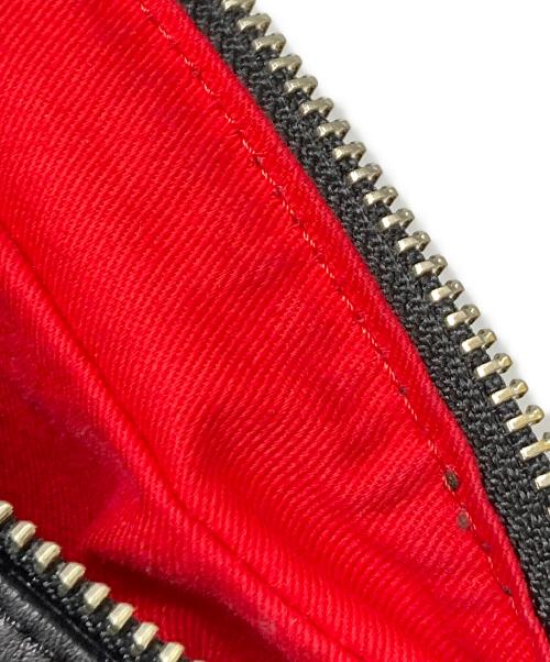 kawa-kawa（カワカワ）kawa-kawa (カワカワ) 【wet】hatomeボディバッグLサイズ ブラックの古着・服飾アイテム