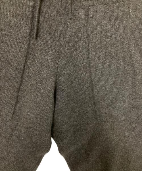 PICEA（ピセア）PICEA (ピセア) カシミヤニットパンツ ブラウン サイズ:2の古着・服飾アイテム