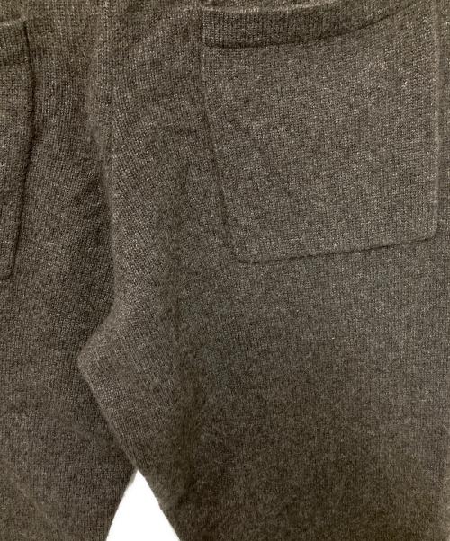 PICEA（ピセア）PICEA (ピセア) カシミヤニットパンツ ブラウン サイズ:2の古着・服飾アイテム