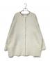 BEARDSLEY（ビアズリー）の古着「洗えるニットコート」｜ベージュ