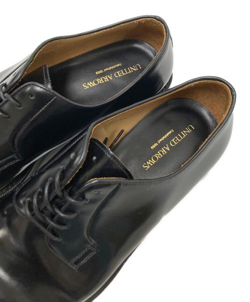 UNITED ARROWS（ユナイテッドアローズ）UNITED ARROWS (ユナイテッドアローズ) レースアップシューズ ブラック サイズ:41 1/2の古着・服飾アイテム