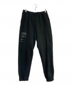 XG PRODUCTSエックスジー・プロダクツ）の古着「スウェットパンツ」｜ブラック