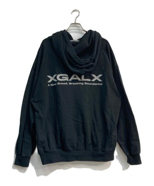 XG PRODUCTS（エックスジー・プロダクツ）XG PRODUCTS (エックスジー・プロダクツ) Pigment Dyed Pullover Hoodie ブラック サイズ:Lの古着・服飾アイテム