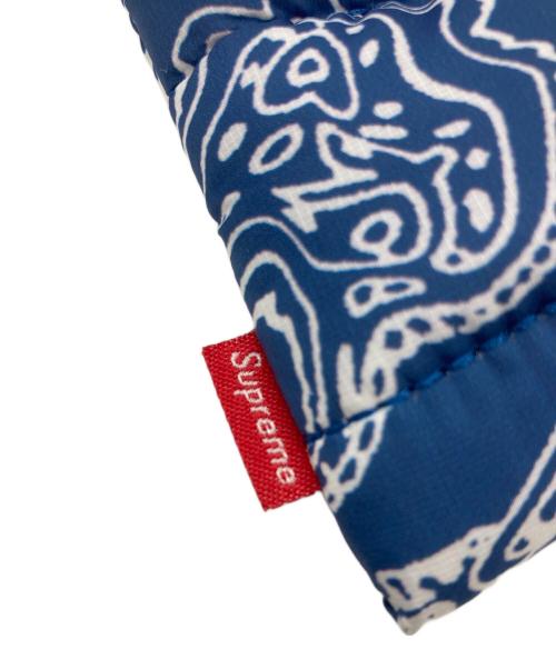 SUPREME（シュプリーム）Supreme (シュプリーム) 22AW puffer neck pouch ブルーの古着・服飾アイテム